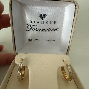 14K Gold Hoop Earrings